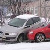 В Красноярске из-за снегопада выросло число автоаварий
