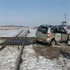 В Красноярском крае еще один автомобиль попал под тепловоз (видео)