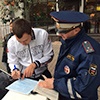 На центральных улицах Красноярска за вечер поймали десятки нарушителей