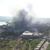 В Красноярске снова горели цеха Комбайнового завода
