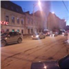 В центре Красноярска загорелось историческое здание (видео)