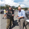 Красноярские мотобайкеры напомнили автомобилистам о правилах