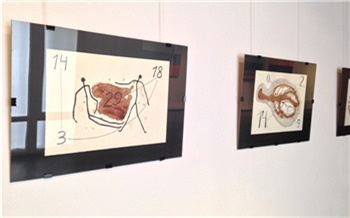 В красноярском музейном центре представят выполненные кровью рисунки