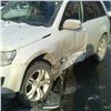 На красноярской Взлётке водитель повредил 5 припаркованных машин