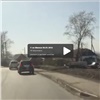 Опубликовано видео столкновения грузовика с пассажирским автобусом в Красноярске