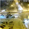 Автомобилисты устроили ДТП с дракой в центре Красноярска (видео)