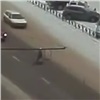 На Ленина от удара авто женщину-пешехода отбросило на несколько метров (видео)