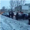 В аварии с маршруткой на Калинина пострадал автомобилист (видео)