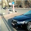 Водителя главного полицейского края поймали на проезде под «кирпич» (видео)