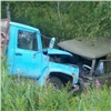 Пьяный водитель грузовика разбил УАЗ и травмировал двух человек