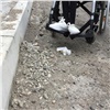 Красноярская мэрия отказалась переделывать бордюры под нужды инвалидов