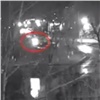 Пьяный пешеход спровоцировал ночью ДТП на правобережье Красноярска (видео)