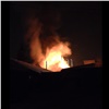 В Красноярске после взрыва загорелся частный дом (видео)