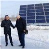 Представитель президента посетил Абаканскую солнечную станцию