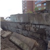 В Красноярске отремонтируют аварийные подпорные стены