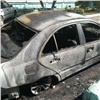 В Северном сожгли Mercedes