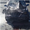 «На первой космической»: Subaru разбил две машины на Партизана Железняка (видео)