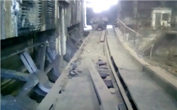 В соцсетях появился скандальный ролик о состоянии вагоноопрокидывателя в Ачинске