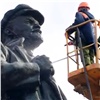 Завтра в Красноярске из пожарного гидранта помоют памятник Ленину