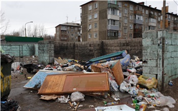 Левому берегу Красноярска не хватает 2000 мусорных контейнеров