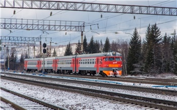 Расписание красноярских пригородных поездов меняется из-за перехода на зимний график