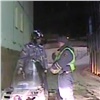 В Дудинке подросток угнал у отца снегоход и попался на нем полицейским (видео)