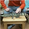 Красноярскому художнику заплатили за пейзаж живым крокодилом (видео)