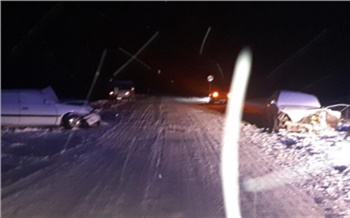 На трассе «Енисей» в снегопад произошло ДТП с двумя погибшими и девятью пострадавшими тувинцами. Начато следствие