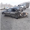 Под Красноярском столкнулись легковая Toyota, фура и бензовоз: есть пострадавшие 