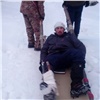 На юге Красноярского края турист сломал ногу при спуске с перевала под Борусом
