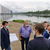 В Красноярске приступили к ремонту второй части Ярыгинской набережной