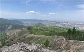 В Красноярске часть Торгашинского хребта стала памятником природы