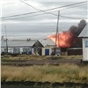 В таймырском поселке сгорело здание средней школы (видео)