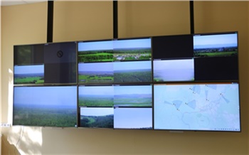 В Красноярском крае установили еще 30 видеокамер для контроля за лесопожарной обстановкой