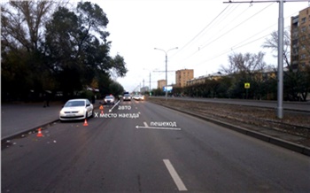 На правобережье Красноярска школьник на самокате пересекал Красраб и попал под колеса иномарки