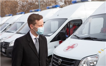 Медики Красноярского края получили 28 новых машин скорой помощи