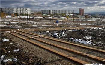 «Мы против удешевления!»: в Красноярске жители Солнечного недовольны обустройством парка