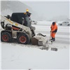 «Мороз жмёт — работа идёт»: Красноярск продолжают очищать от снега и наледи 