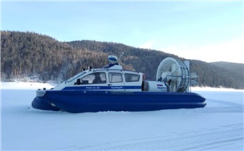 Туристическая полиция Красноярска пересела на снегоходы и катер