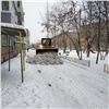 В Красноярске на прошлой неделе снег вывезли из 269 дворов. Нужно почистить еще 1300