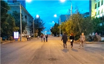 Проспект Мира в Красноярске станет пешеходным на выходных на все лето