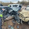 В Красноярске два человека погибли во время столкновения «Тойоты» с «УАЗом» (видео)