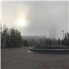 Красноярск погрузился в туман