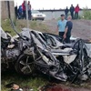 В Лесосибирске «Лексус» врезался в опору ЛЭП: водитель и пассажиры погибли (видео)