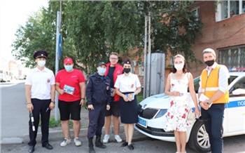 Красноярским пешеходам-нарушителям устроили новый сеанс «шоковой терапии». С начала года в ДТП пострадали больше 150 человек