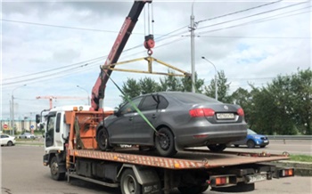 В Красноярске арестовали Volkswagen должника-«миллионника»