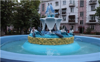 На правобережье Красноярска отреставрировали один из старейших фонтанов