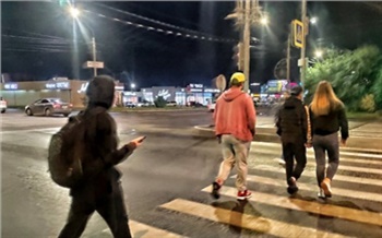 Красноярским пешеходам напомнили правила безопасности в осенний сезон