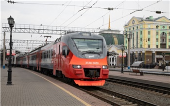 На маршрут Красноярской железной дороги вышла электричка нового поколения