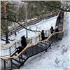 В Красноярске открыли километровую лестницу на Торгашинский хребет